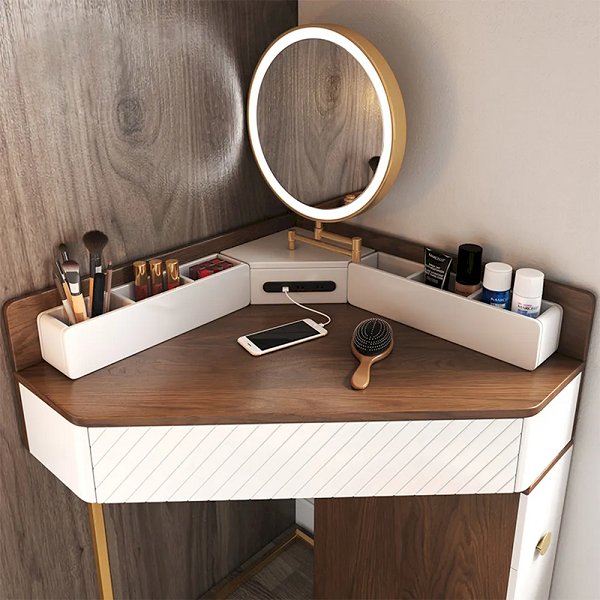 Dressing Table for Corner Space