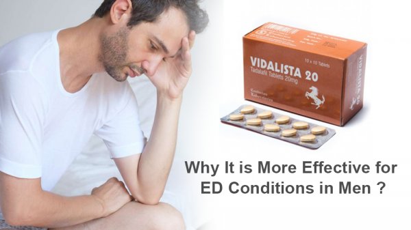 Vidalista || Why It is More Effective for ED Conditions in Men?